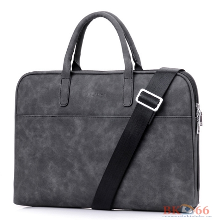 Túi chống sốc laptop, MacBook J.QMEI thời trang da PU-4